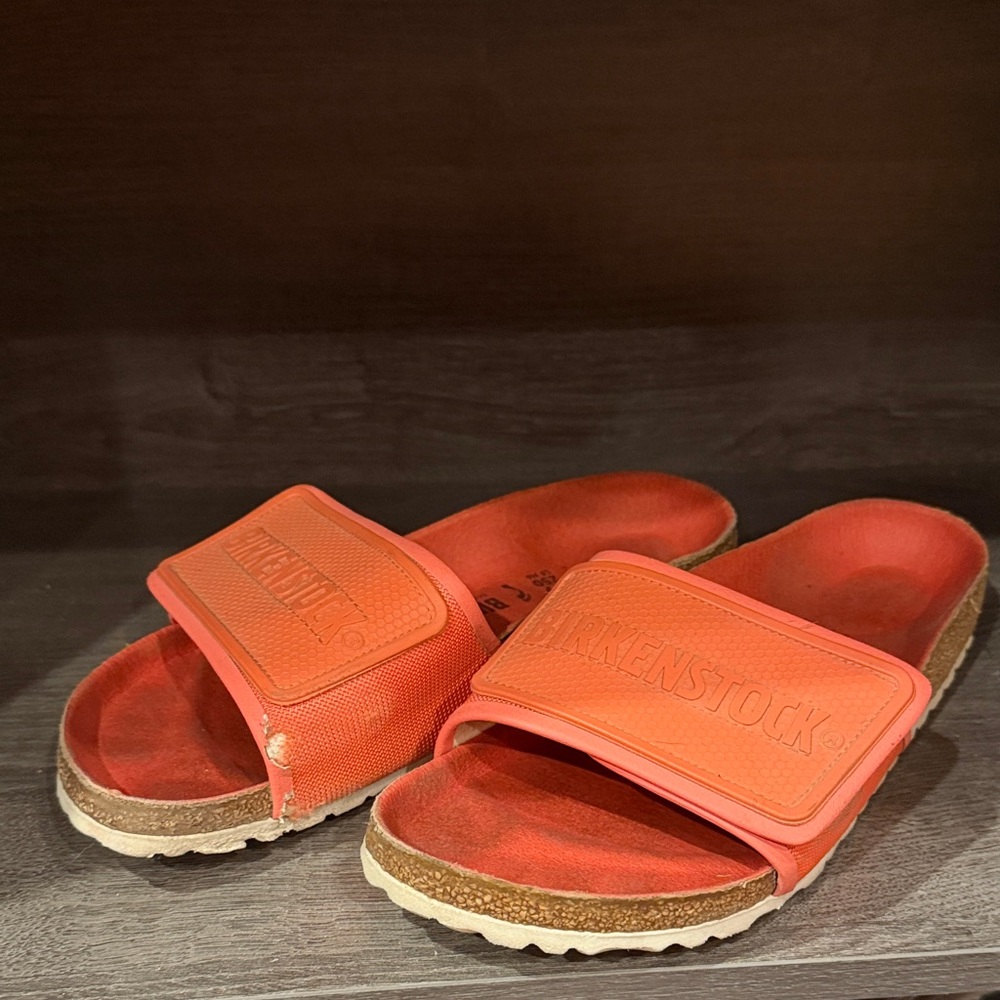 Birkenstock Coral Slide Sandals